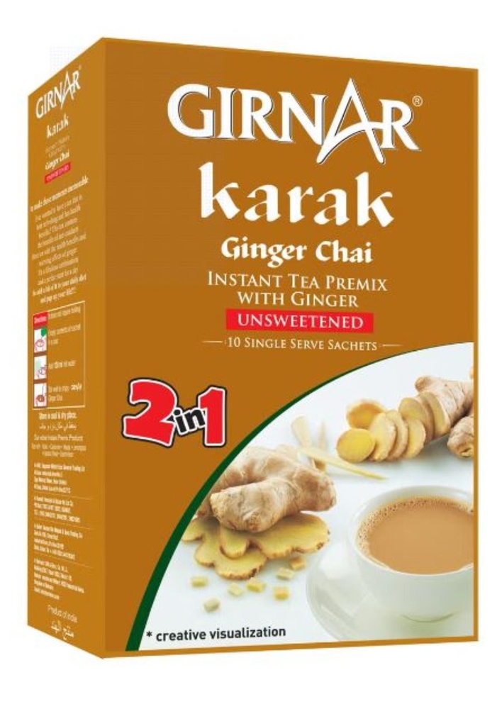 Girnar Karak Ginger 2-in-1 Chai 10s