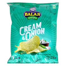 [AB611] Balaji Wafers Cream & Onion 40 g