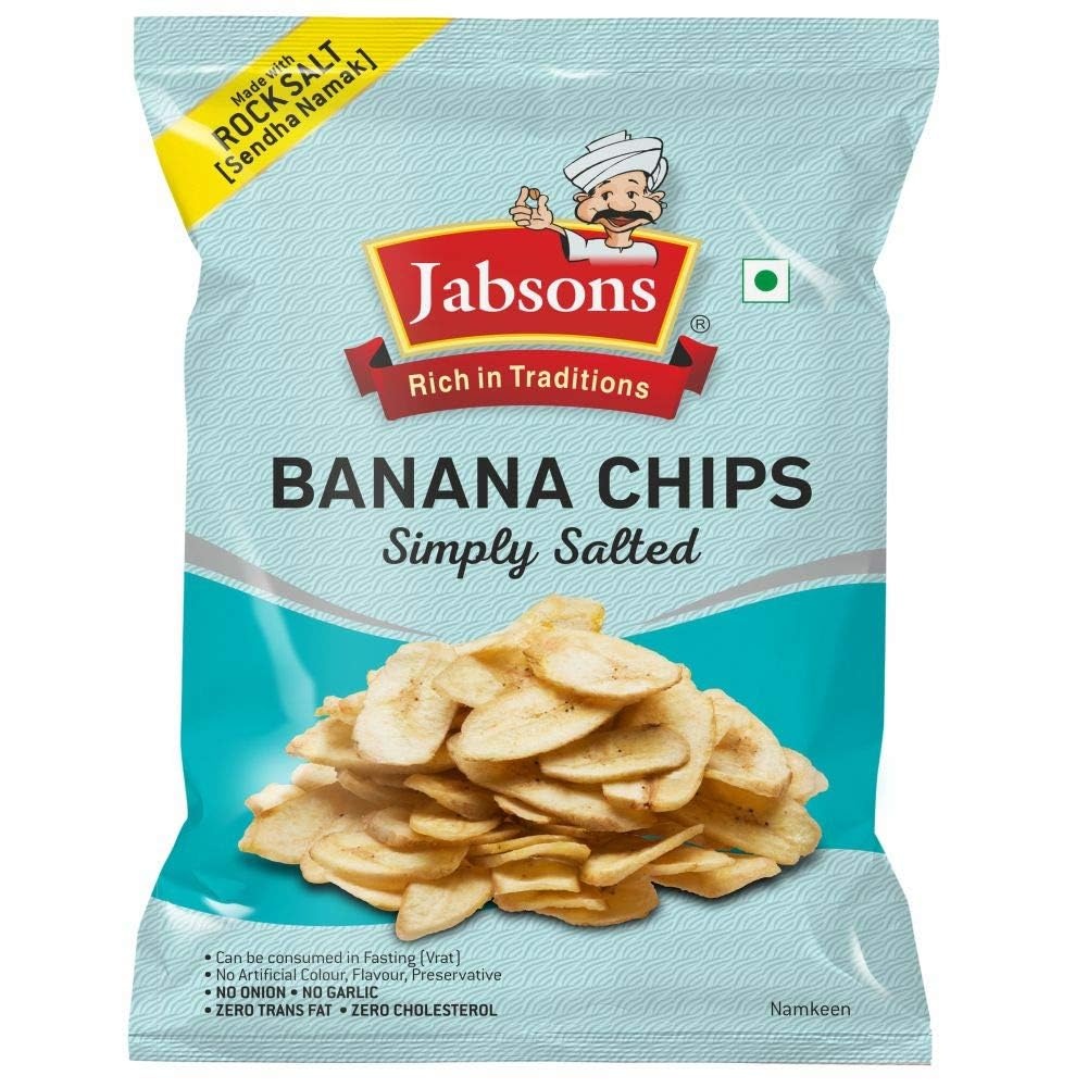 Jabsons Banana Chips Salted 150 g