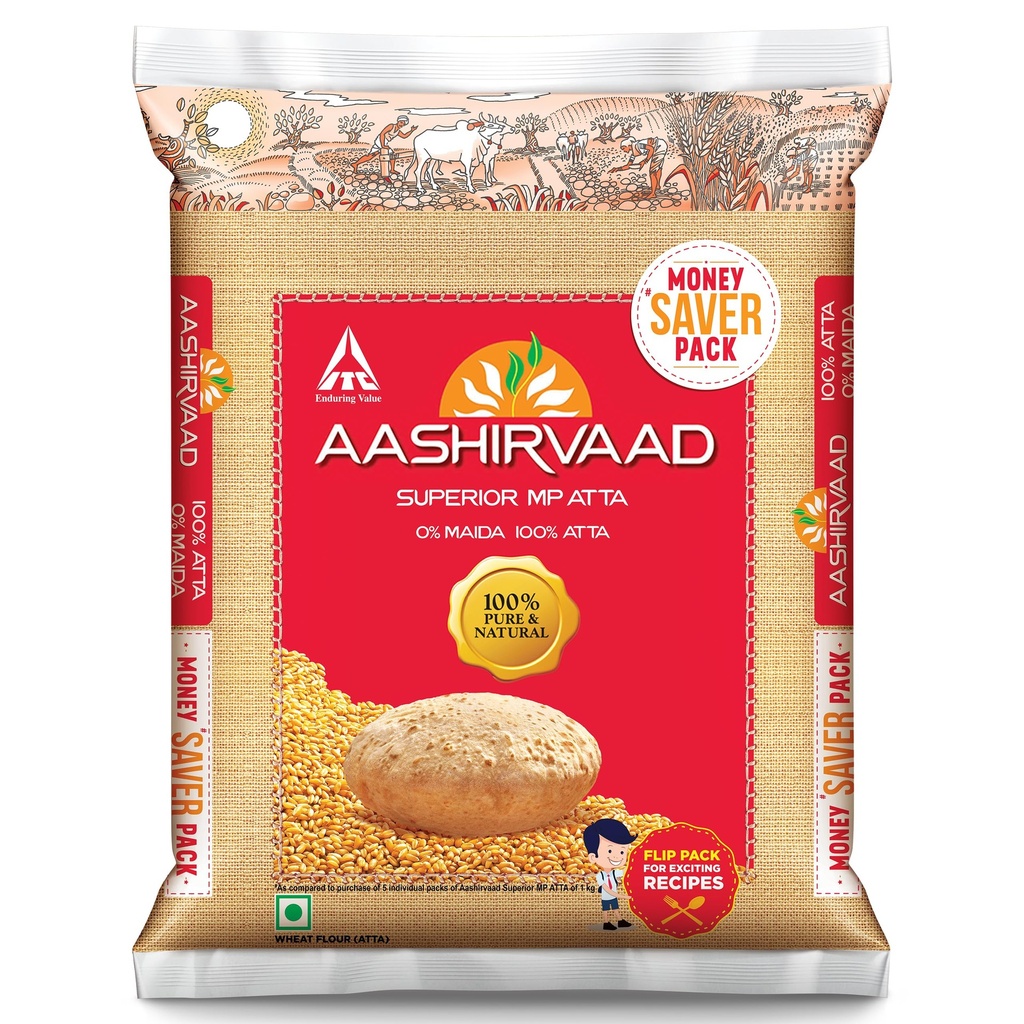 Aashirvad Whole Wheat Atta 1 kg