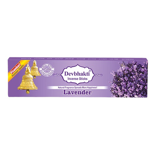 [I0001167] Devbhakti Lavender Agarbatti 85 g