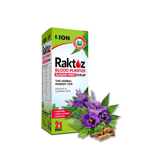 Lion Raktoz Blood Purifier Syrup 200 ml