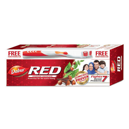 Dabur Red Toothpaste With Brush 200 g