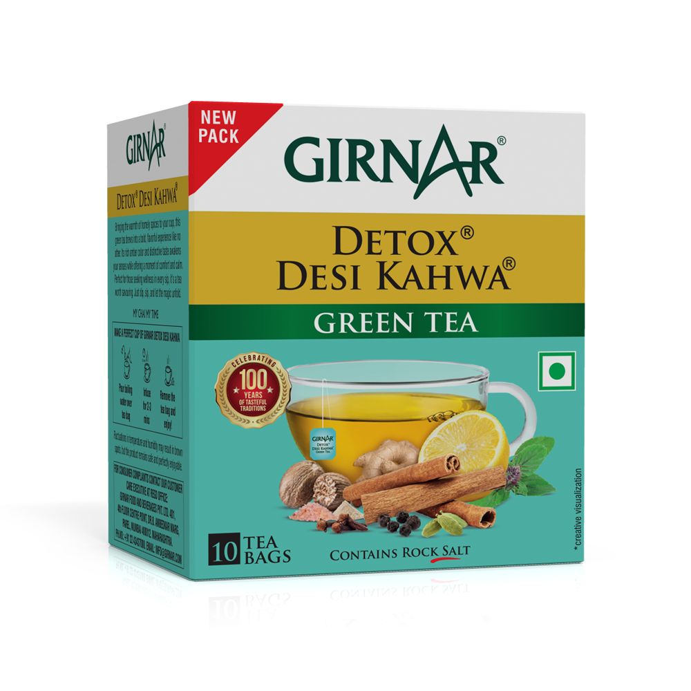 Girnar Detox Green Tea (kahwa) 10s