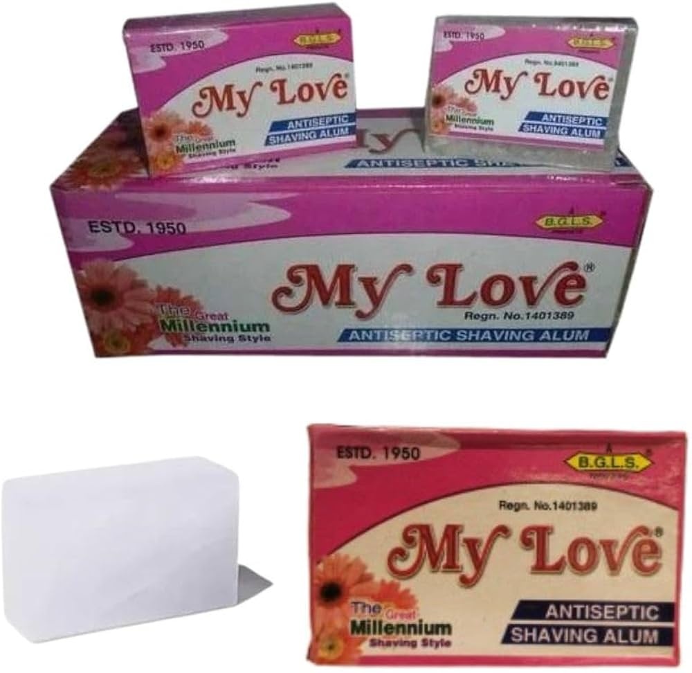 [I0000120] My Love Alum Block