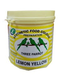 [500514] 3 Parrot Food Colour Lemon Yellow 100 g
