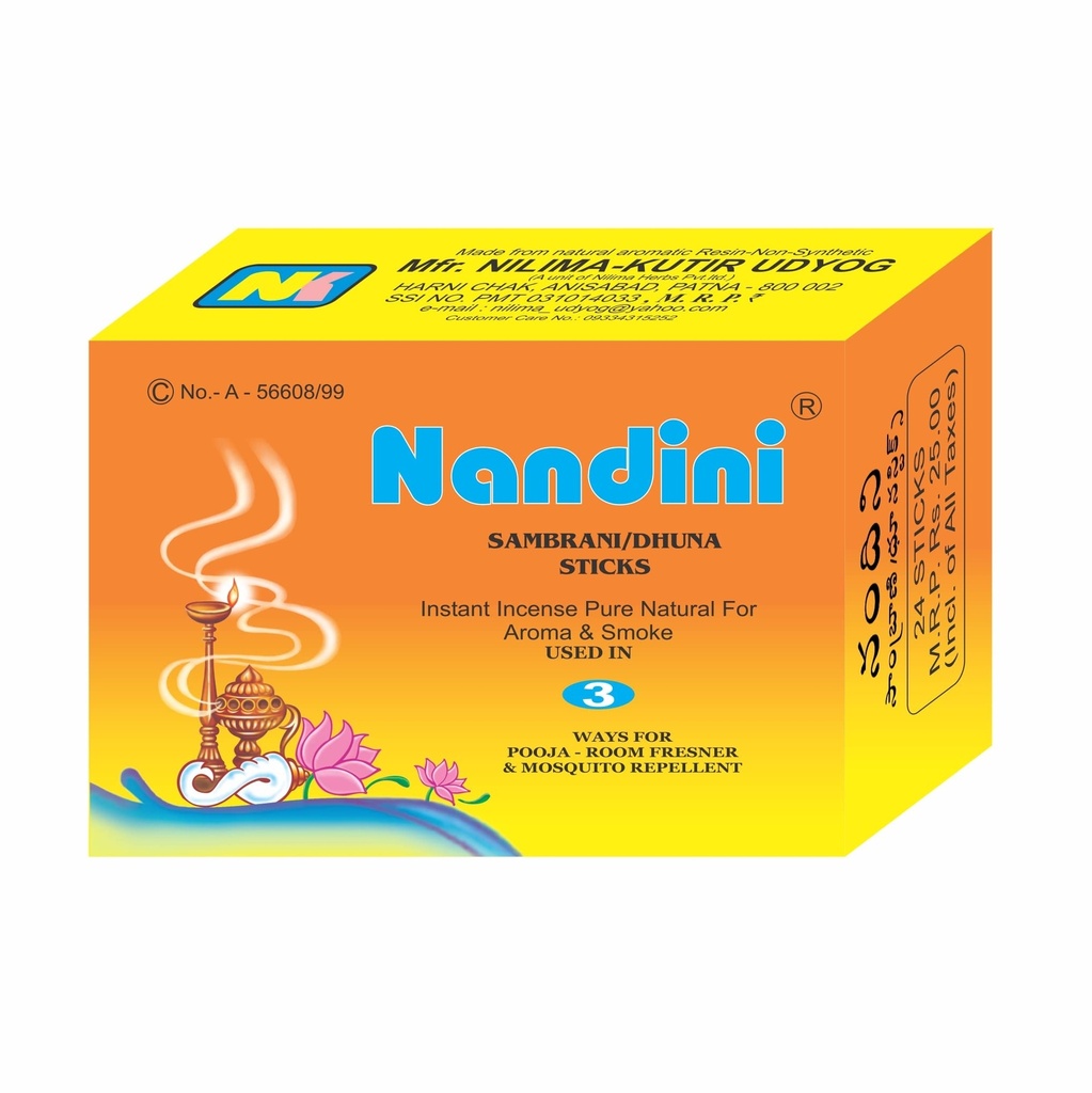 [500500] Nandini Sambrani Sticks 24 Sticks