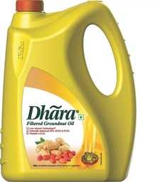 Dhara Filtered Groundnut Oil 5 L