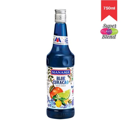 Manama Blue Curacao Syrup 750 ml