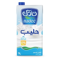 Nadec Uht Full Cream Milk 1 L