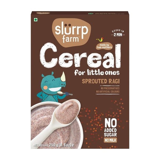 Slurrp Farm Cereal Sprouted Ragi 250 g
