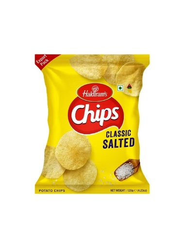Haldiram's Classic Salted Chips 120 g