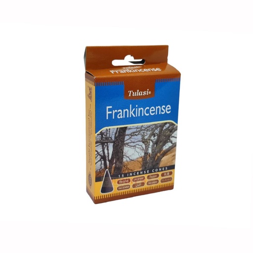 Tulsi Frankincense Incense Cones 15s