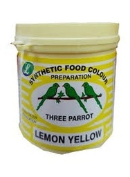 3 Parrot Food Colour Lemon Yellow 100 g