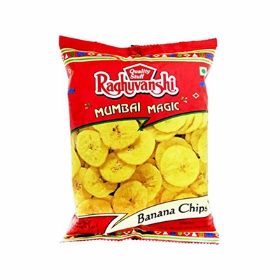 Raghu Banana Wafers Salted 180 g