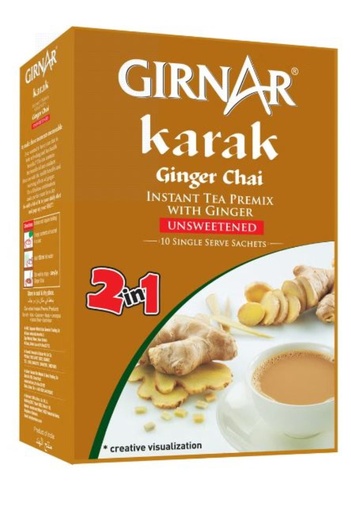 Girnar Karak Ginger 2-in-1 Chai 10s