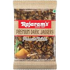 Rajaram's Dark Jaggery Peanut Chikki 100 g